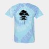 Multi-Color Spiral Tie-Dyed T-Shirt Thumbnail