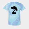 Multi-Color Spiral Tie-Dyed T-Shirt Thumbnail