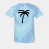 Multi-Color Spiral Tie-Dyed T-Shirt Thumbnail