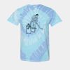 Multi-Color Spiral Tie-Dyed T-Shirt Thumbnail