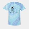 Multi-Color Spiral Tie-Dyed T-Shirt Thumbnail