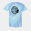 Multi-Color Spiral Tie-Dyed T-Shirt Thumbnail