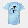 Multi-Color Spiral Tie-Dyed T-Shirt Thumbnail