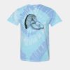 Multi-Color Spiral Tie-Dyed T-Shirt Thumbnail