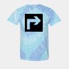 Multi-Color Spiral Tie-Dyed T-Shirt Thumbnail