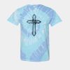 Multi-Color Spiral Tie-Dyed T-Shirt Thumbnail