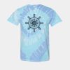 Multi-Color Spiral Tie-Dyed T-Shirt Thumbnail