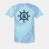 Multi-Color Spiral Tie-Dyed T-Shirt Thumbnail