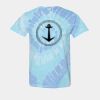 Multi-Color Spiral Tie-Dyed T-Shirt Thumbnail