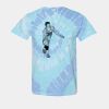 Multi-Color Spiral Tie-Dyed T-Shirt Thumbnail