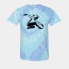 Multi-Color Spiral Tie-Dyed T-Shirt Thumbnail