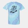 Multi-Color Spiral Tie-Dyed T-Shirt Thumbnail