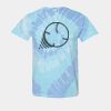 Multi-Color Spiral Tie-Dyed T-Shirt Thumbnail