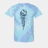 Multi-Color Spiral Tie-Dyed T-Shirt Thumbnail