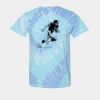 Multi-Color Spiral Tie-Dyed T-Shirt Thumbnail