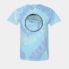 Multi-Color Spiral Tie-Dyed T-Shirt Thumbnail