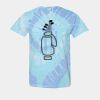 Multi-Color Spiral Tie-Dyed T-Shirt Thumbnail