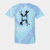 Multi-Color Spiral Tie-Dyed T-Shirt Thumbnail