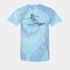 Multi-Color Spiral Tie-Dyed T-Shirt Thumbnail