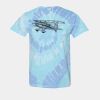 Multi-Color Spiral Tie-Dyed T-Shirt Thumbnail