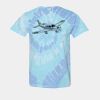 Multi-Color Spiral Tie-Dyed T-Shirt Thumbnail