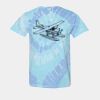 Multi-Color Spiral Tie-Dyed T-Shirt Thumbnail