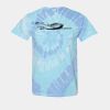 Multi-Color Spiral Tie-Dyed T-Shirt Thumbnail