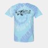 Multi-Color Spiral Tie-Dyed T-Shirt Thumbnail