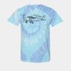 Multi-Color Spiral Tie-Dyed T-Shirt Thumbnail