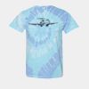 Multi-Color Spiral Tie-Dyed T-Shirt Thumbnail