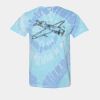 Multi-Color Spiral Tie-Dyed T-Shirt Thumbnail