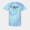 Multi-Color Spiral Tie-Dyed T-Shirt Thumbnail