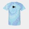 Multi-Color Spiral Tie-Dyed T-Shirt Thumbnail