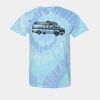 Multi-Color Spiral Tie-Dyed T-Shirt Thumbnail