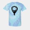 Multi-Color Spiral Tie-Dyed T-Shirt Thumbnail