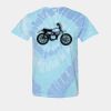 Multi-Color Spiral Tie-Dyed T-Shirt Thumbnail