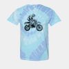 Multi-Color Spiral Tie-Dyed T-Shirt Thumbnail