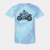 Multi-Color Spiral Tie-Dyed T-Shirt Thumbnail