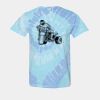 Multi-Color Spiral Tie-Dyed T-Shirt Thumbnail