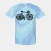 Multi-Color Spiral Tie-Dyed T-Shirt Thumbnail