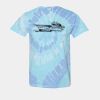 Multi-Color Spiral Tie-Dyed T-Shirt Thumbnail