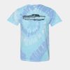 Multi-Color Spiral Tie-Dyed T-Shirt Thumbnail