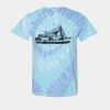 Multi-Color Spiral Tie-Dyed T-Shirt Thumbnail