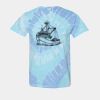 Multi-Color Spiral Tie-Dyed T-Shirt Thumbnail