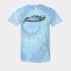 Multi-Color Spiral Tie-Dyed T-Shirt Thumbnail