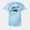 Multi-Color Spiral Tie-Dyed T-Shirt Thumbnail