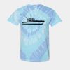 Multi-Color Spiral Tie-Dyed T-Shirt Thumbnail