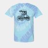 Multi-Color Spiral Tie-Dyed T-Shirt Thumbnail