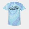 Multi-Color Spiral Tie-Dyed T-Shirt Thumbnail