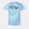 Multi-Color Spiral Tie-Dyed T-Shirt Thumbnail